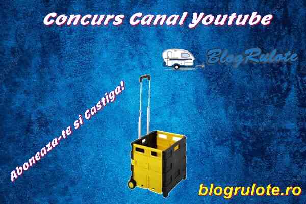 Concurs nou canal Youtube BlogRulote